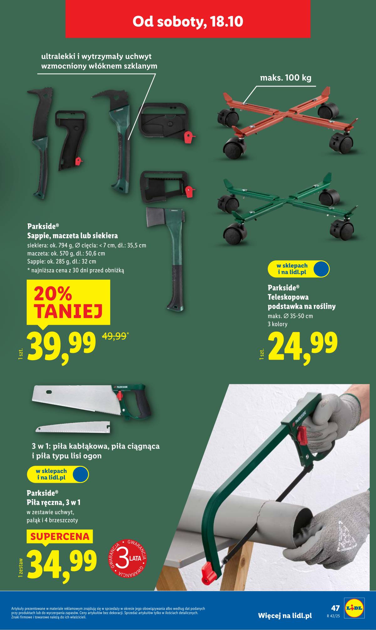 Lidl Lenkija - OFERTA WAŻNA OD 13.10 55 puslapis