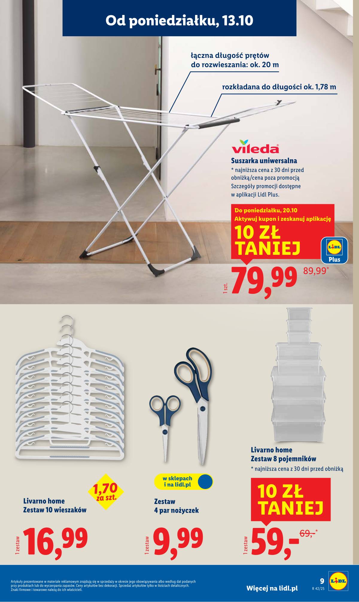 Lidl Lenkija - OFERTA WAŻNA OD 13.10 9 puslapis
