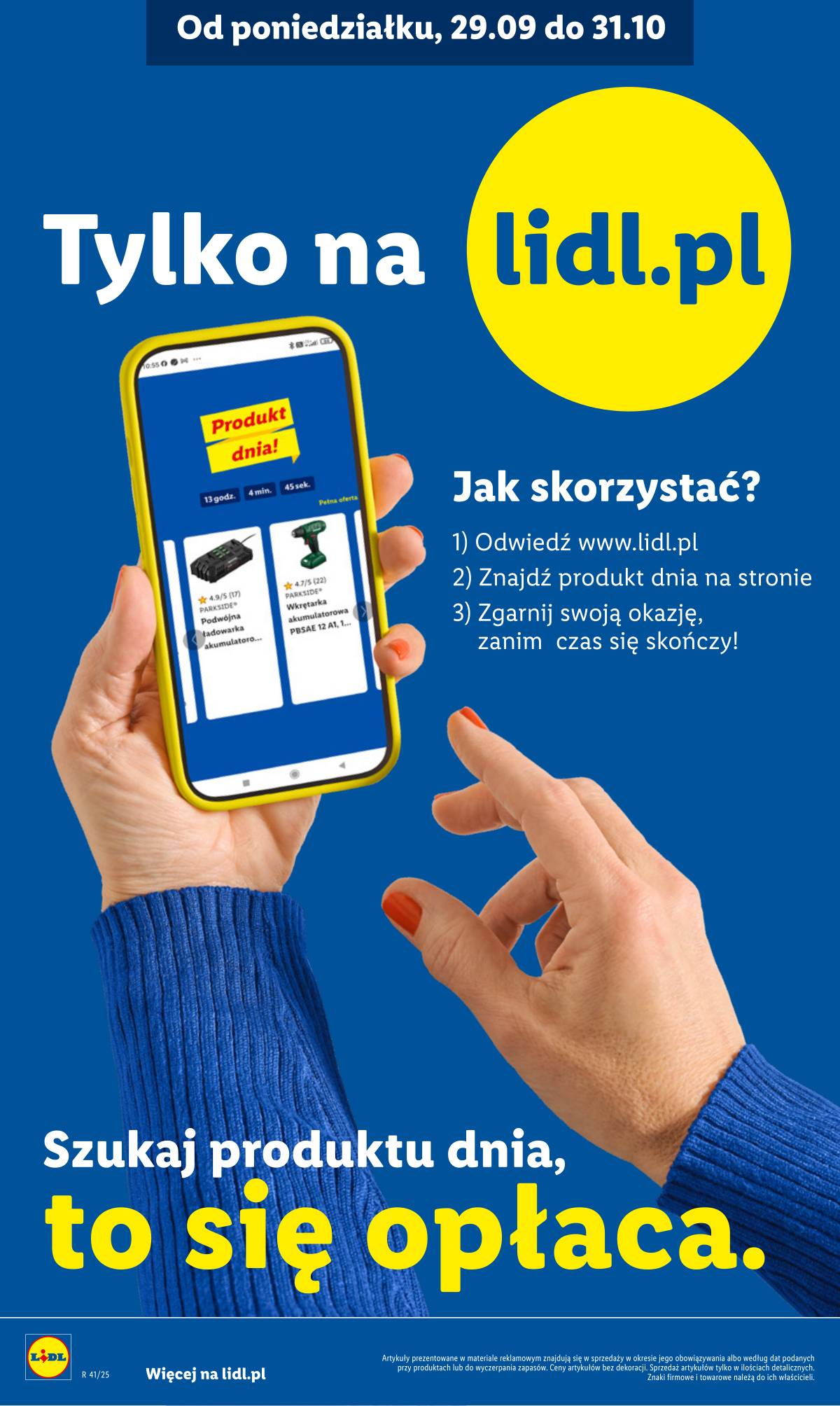 Lidl Lenkija - OFERTA WAŻNA OD 6.10 30 puslapis