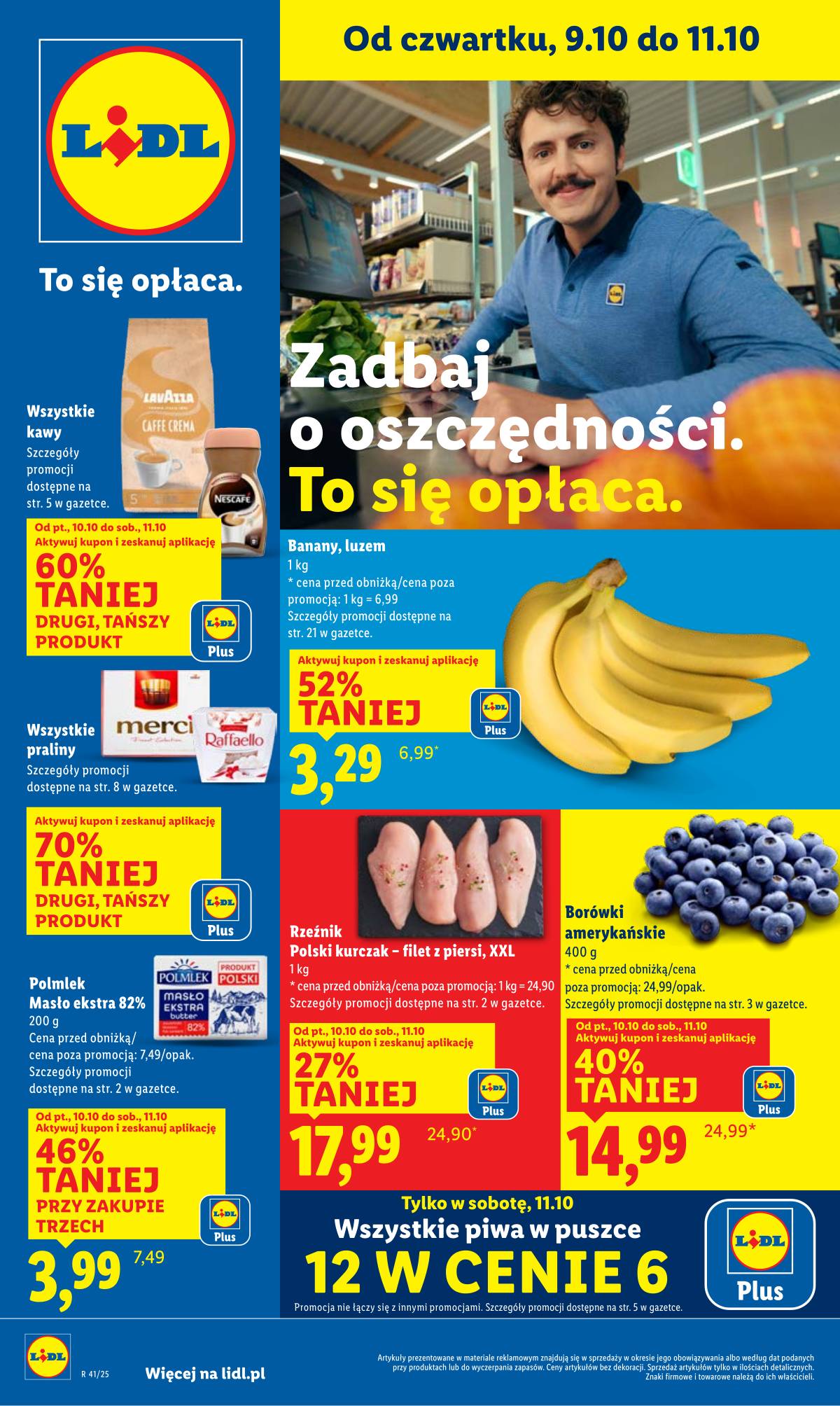 Lidl Lenkija - OFERTA WAŻNA OD 9.10 DO 11.10 1 puslapis