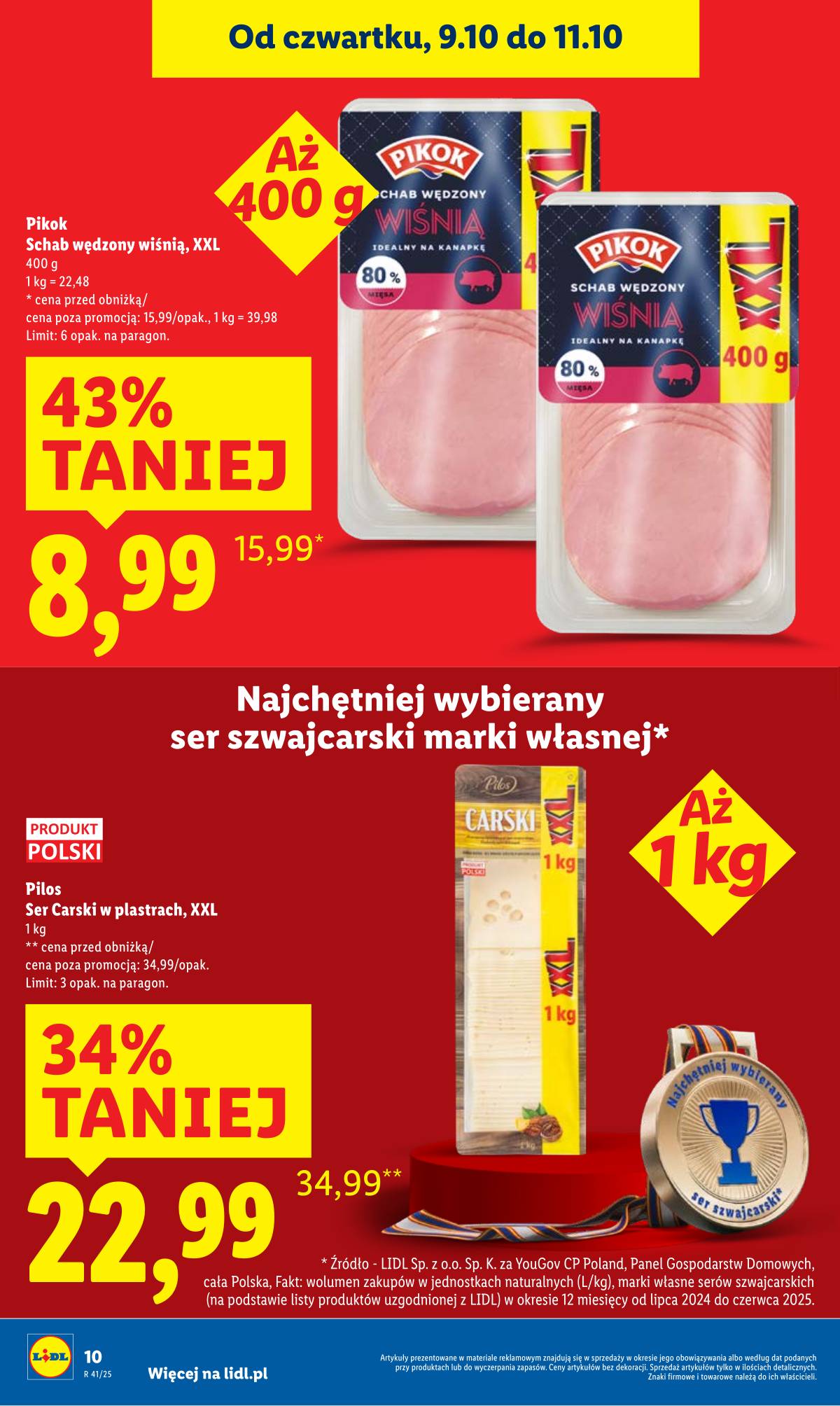 Lidl Lenkija - OFERTA WAŻNA OD 9.10 DO 11.10 10 puslapis