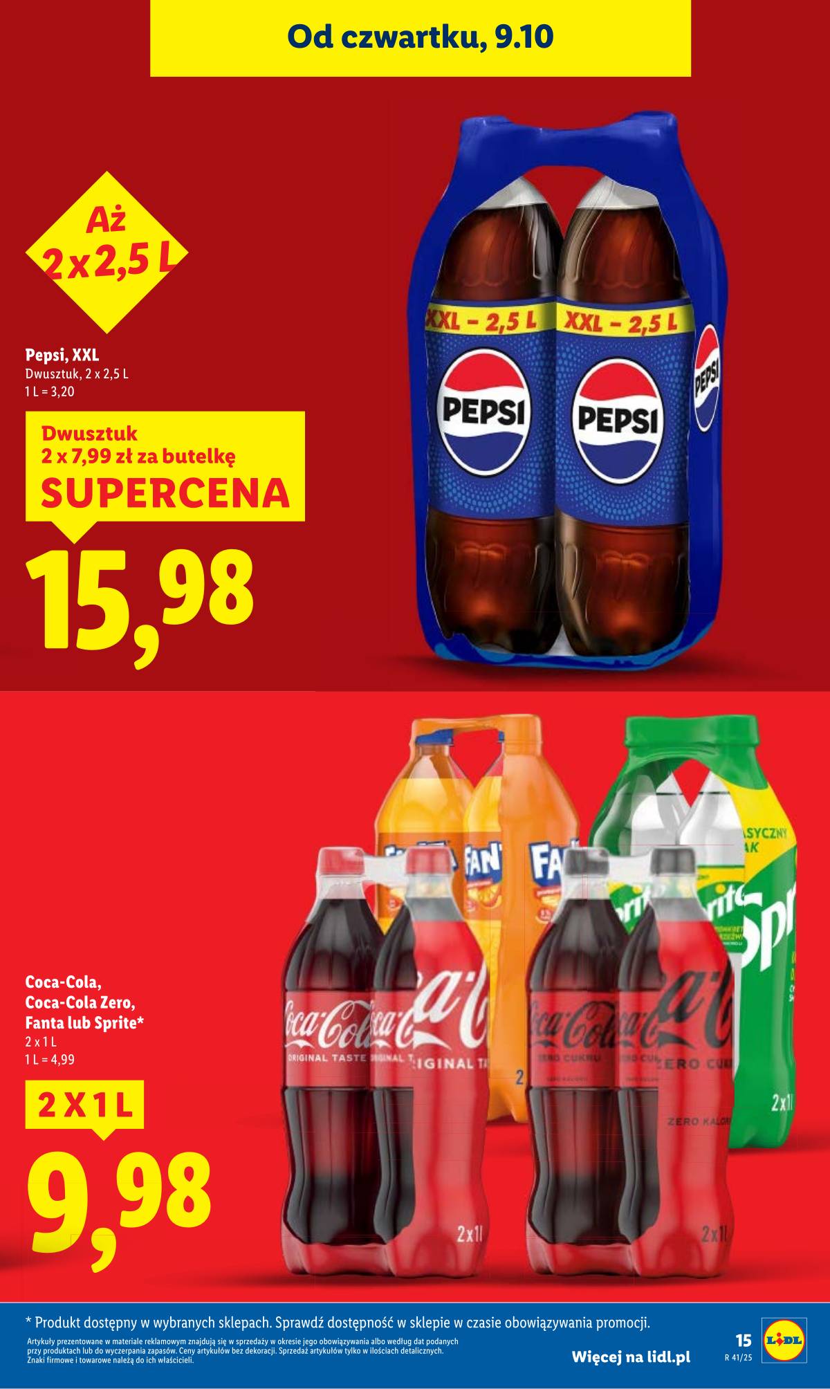 Lidl Lenkija - OFERTA WAŻNA OD 9.10 DO 11.10 15 puslapis