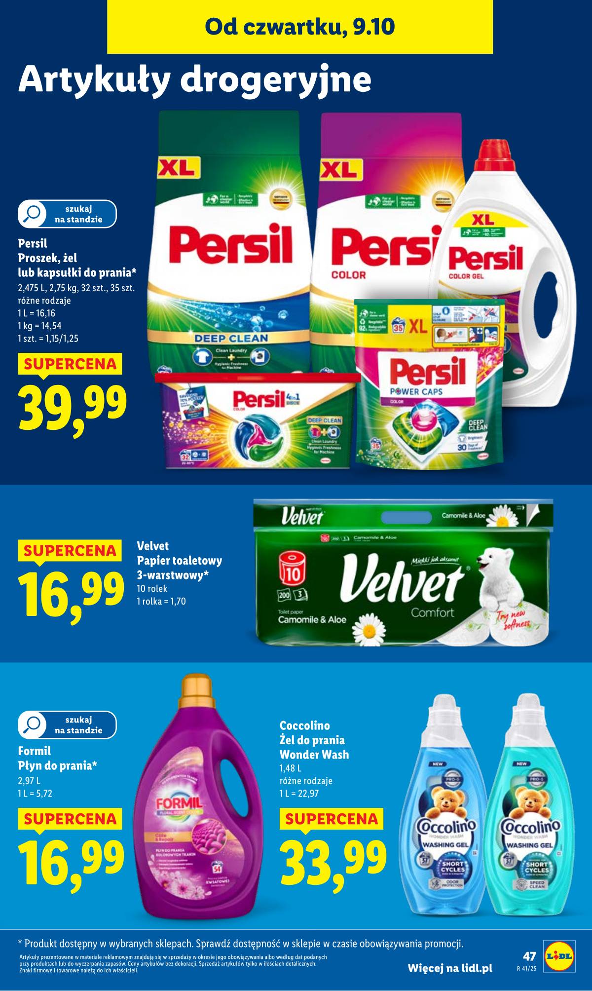 Lidl Lenkija - OFERTA WAŻNA OD 9.10 DO 11.10 53 puslapis