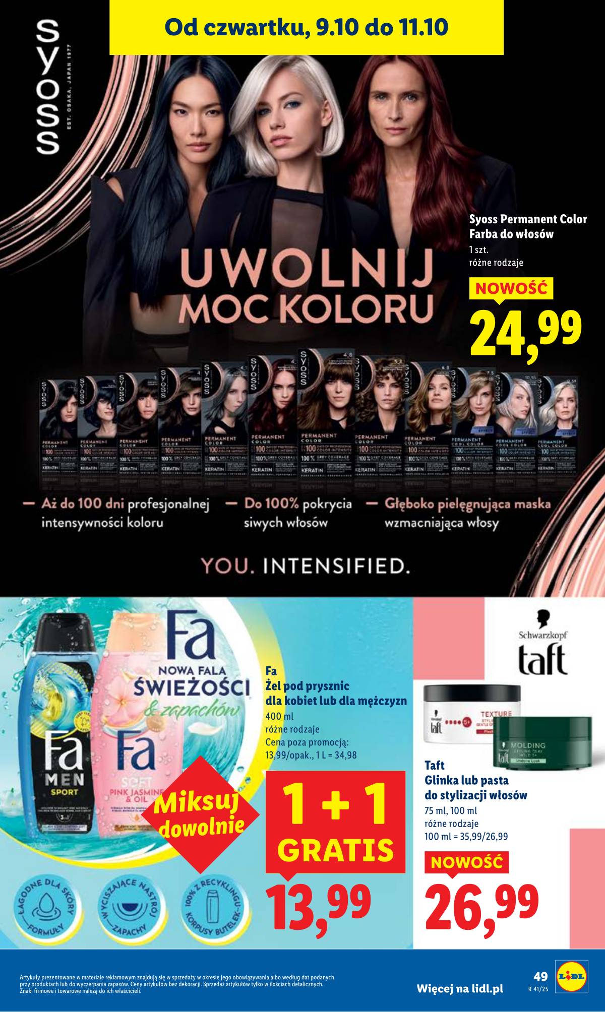 Lidl Lenkija - OFERTA WAŻNA OD 9.10 DO 11.10 55 puslapis