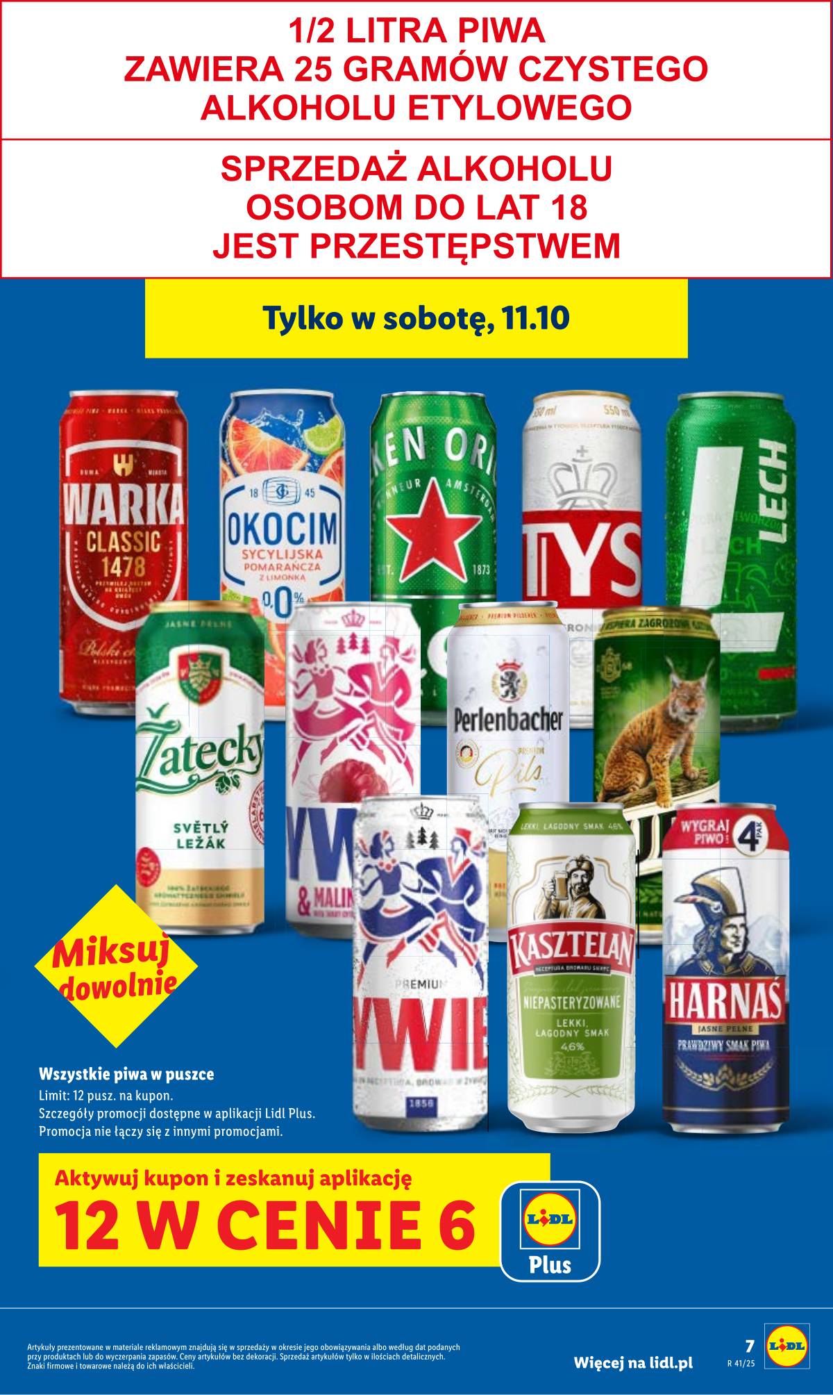 Lidl Lenkija - OFERTA WAŻNA OD 9.10 DO 11.10 7 puslapis