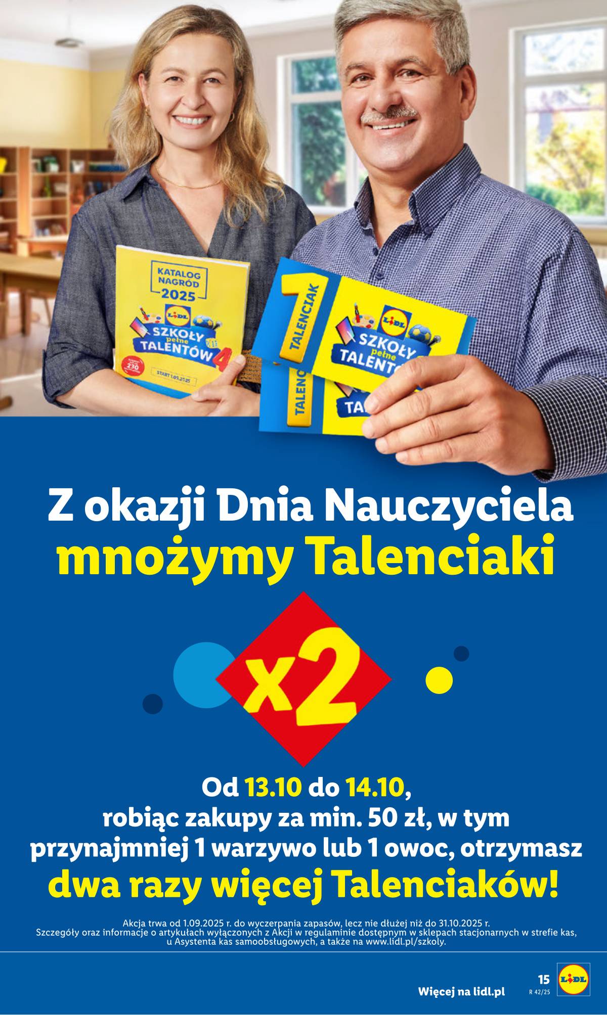Lidl Lenkija - OFERTA WAŻNA OD 13.10 DO 15.10 15 puslapis