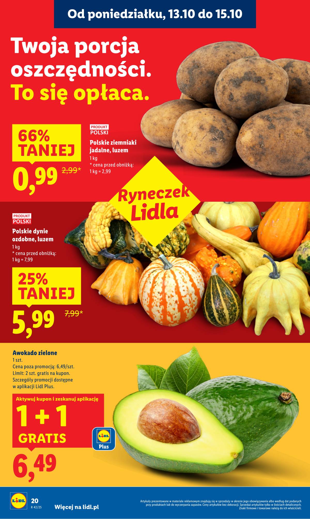 Lidl Lenkija - OFERTA WAŻNA OD 13.10 DO 15.10 20 puslapis