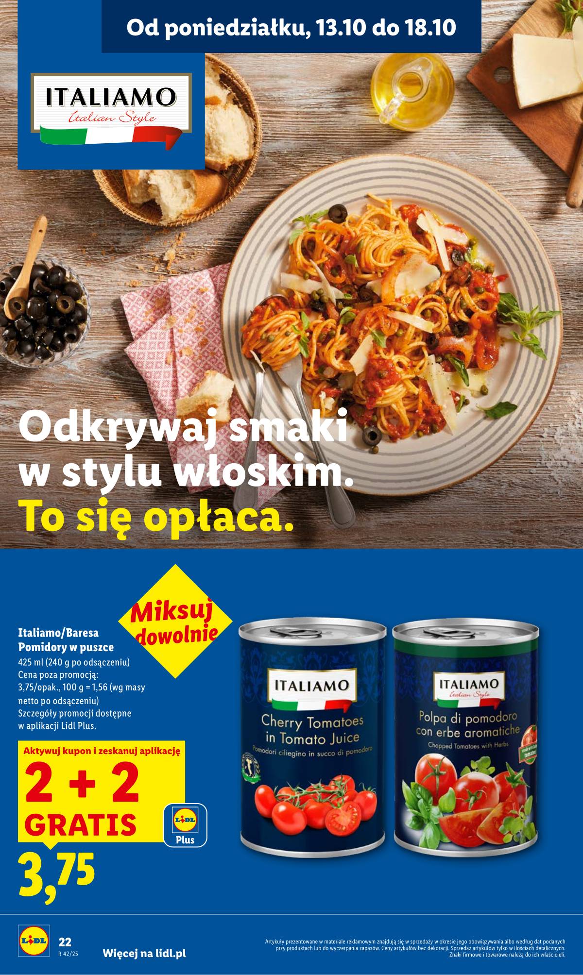 Lidl Lenkija - OFERTA WAŻNA OD 13.10 DO 15.10 22 puslapis