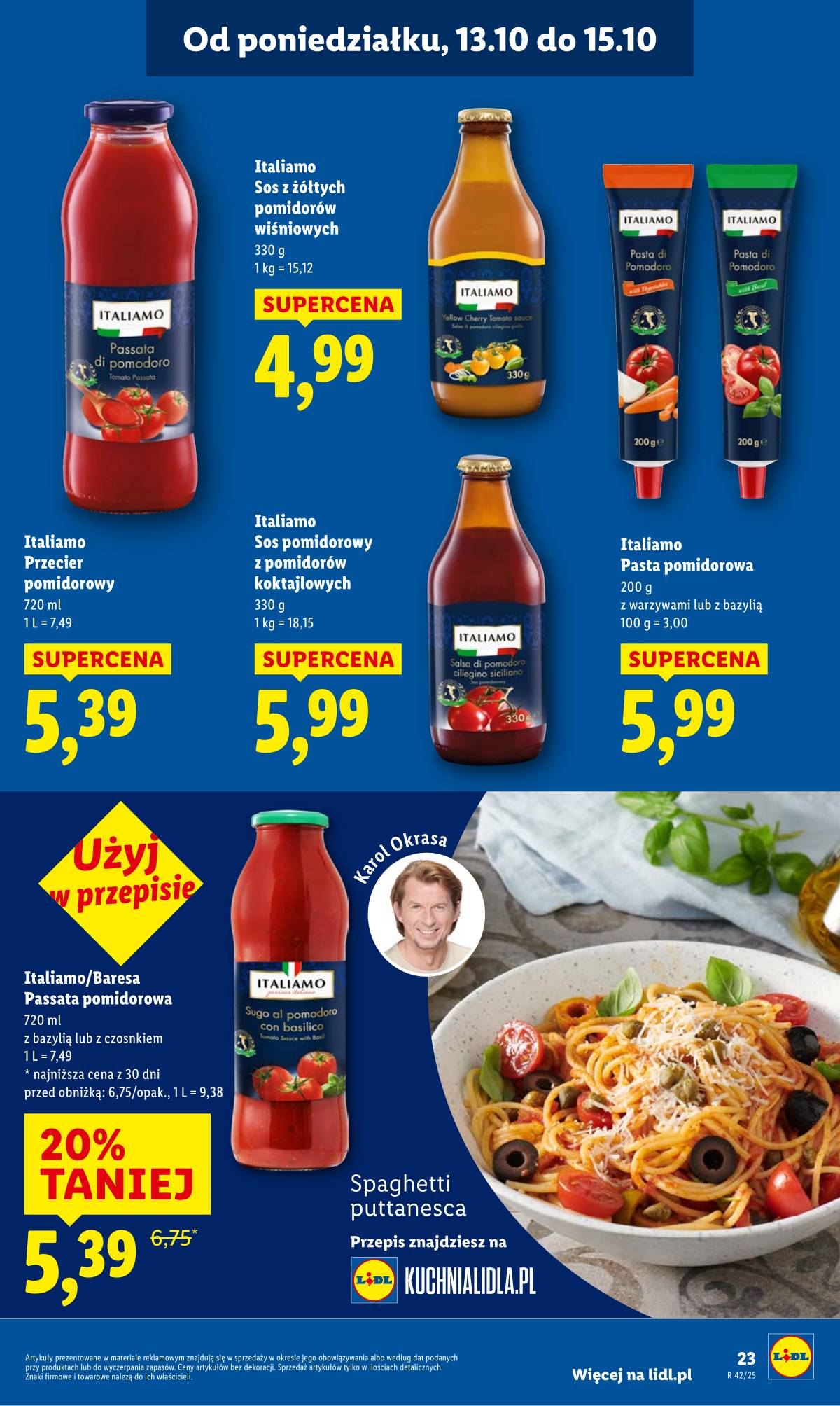 Lidl Lenkija - OFERTA WAŻNA OD 13.10 DO 15.10 23 puslapis