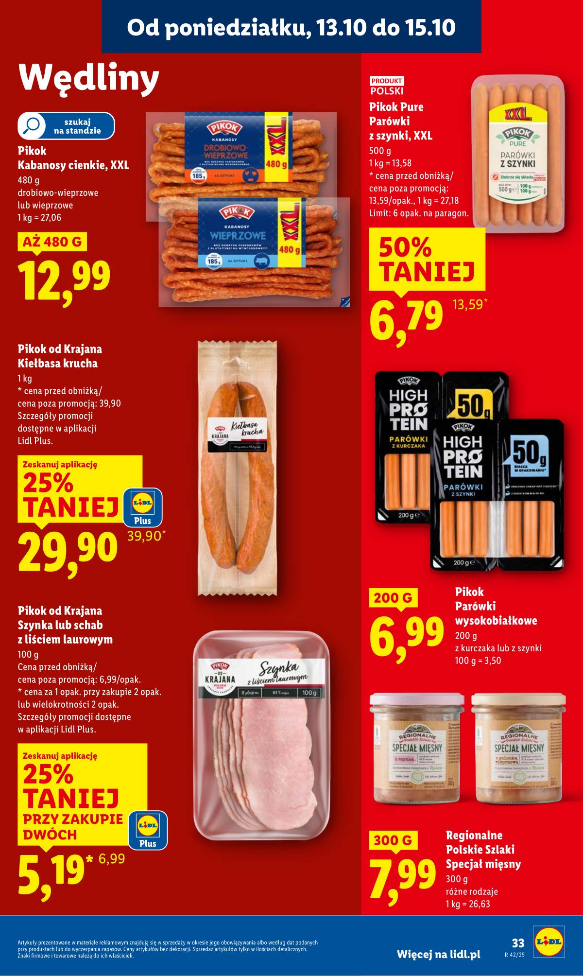 Lidl Lenkija - OFERTA WAŻNA OD 13.10 DO 15.10 33 puslapis