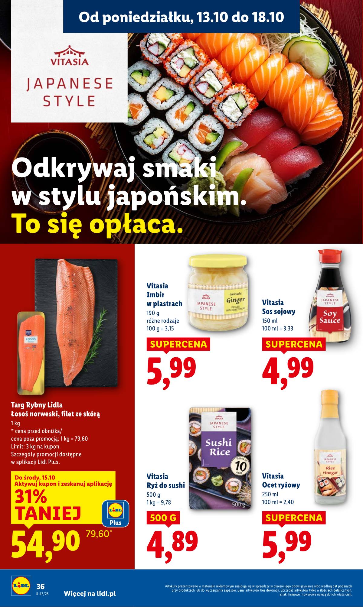 Lidl Lenkija - OFERTA WAŻNA OD 13.10 DO 15.10 36 puslapis