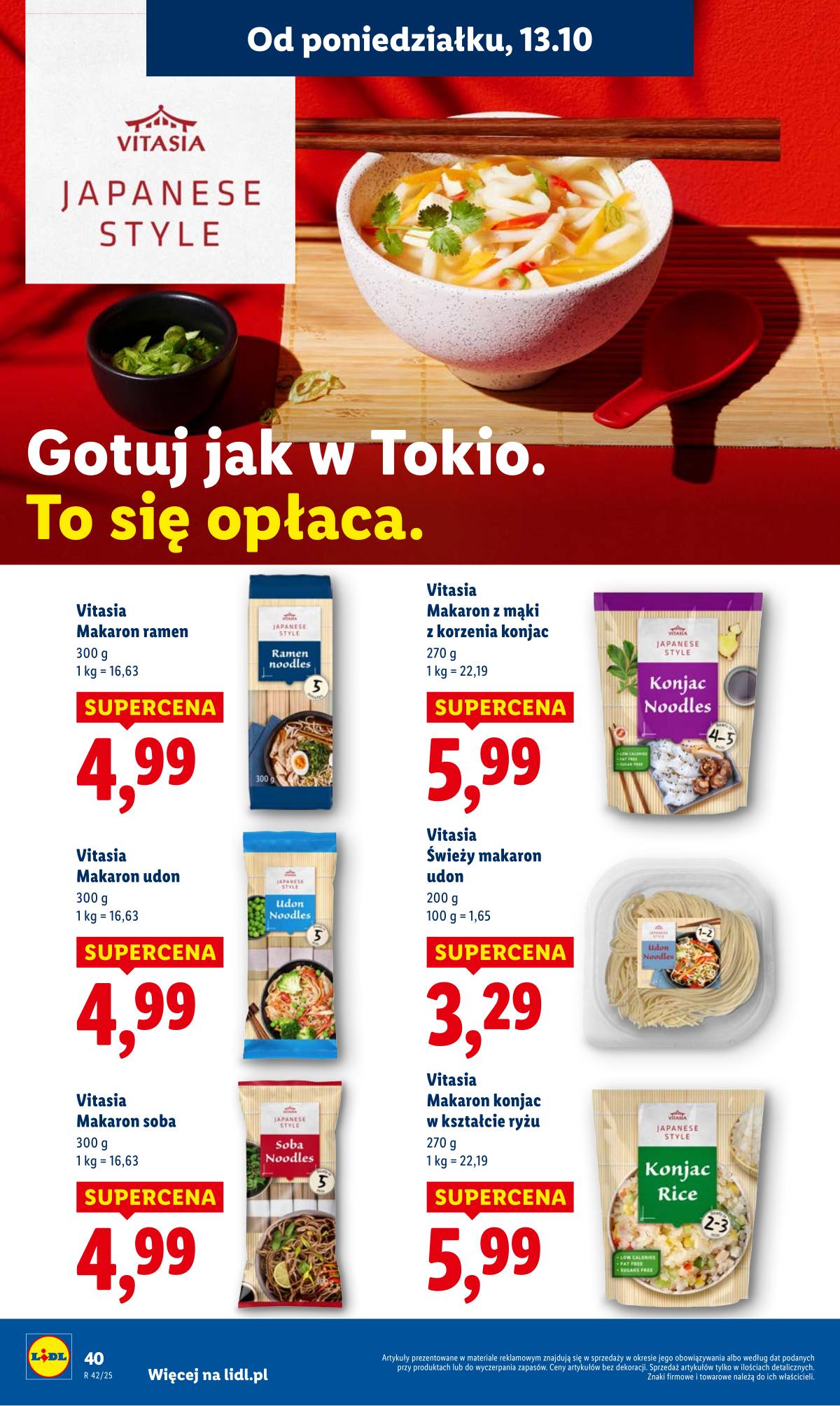 Lidl Lenkija - OFERTA WAŻNA OD 13.10 DO 15.10 40 puslapis