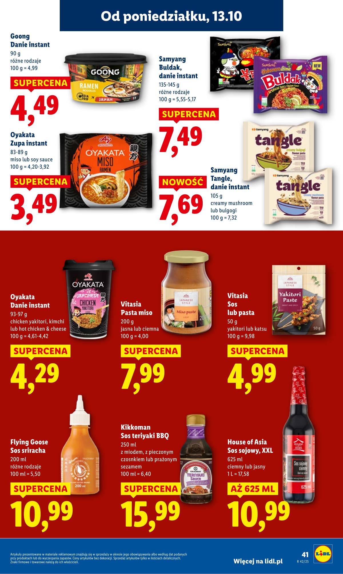 Lidl Lenkija - OFERTA WAŻNA OD 13.10 DO 15.10 41 puslapis