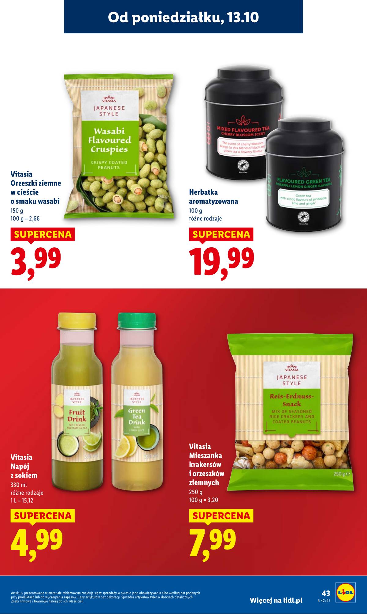 Lidl Lenkija - OFERTA WAŻNA OD 13.10 DO 15.10 43 puslapis