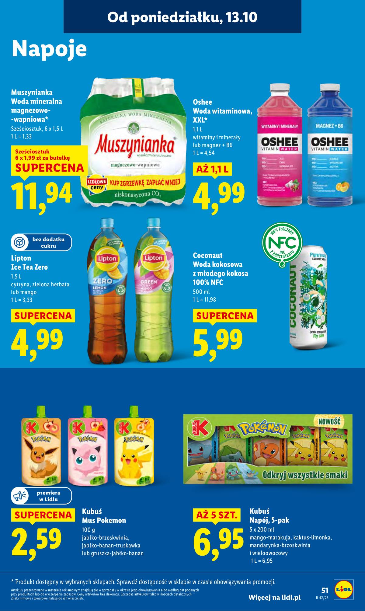 Lidl Lenkija - OFERTA WAŻNA OD 13.10 DO 15.10 51 puslapis