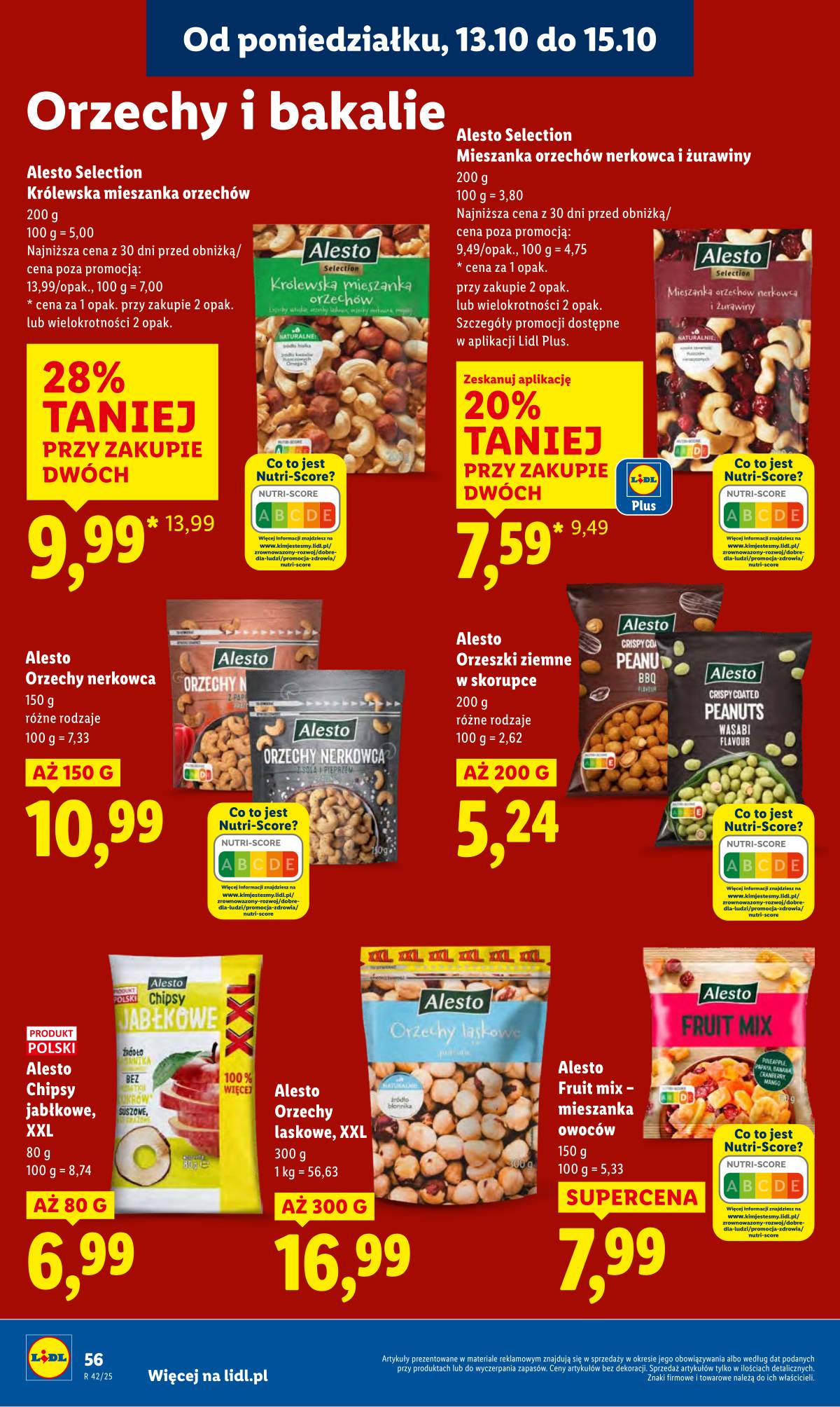 Lidl Lenkija - OFERTA WAŻNA OD 13.10 DO 15.10 56 puslapis