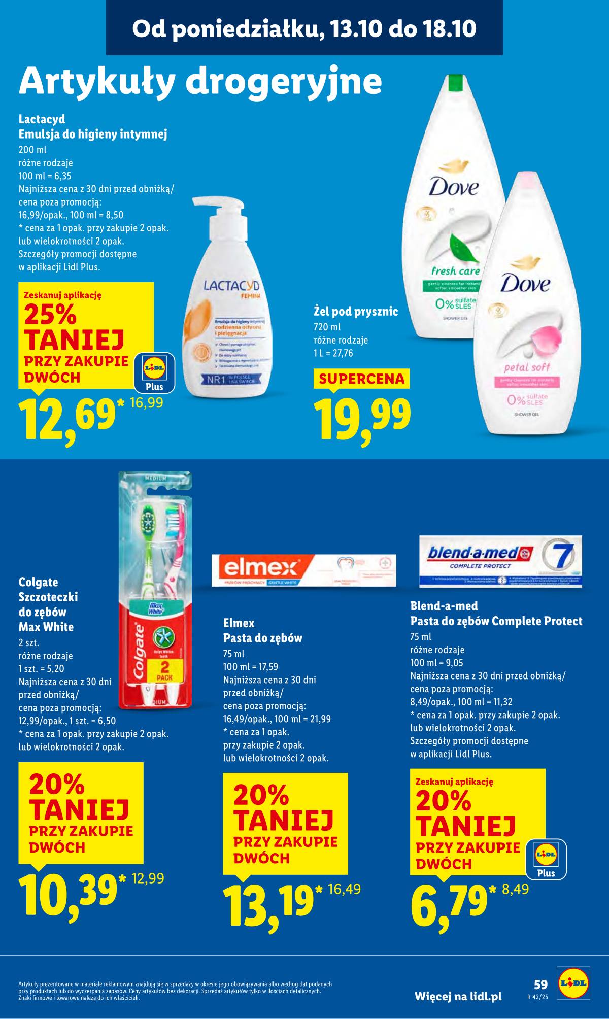 Lidl Lenkija - OFERTA WAŻNA OD 13.10 DO 15.10 59 puslapis