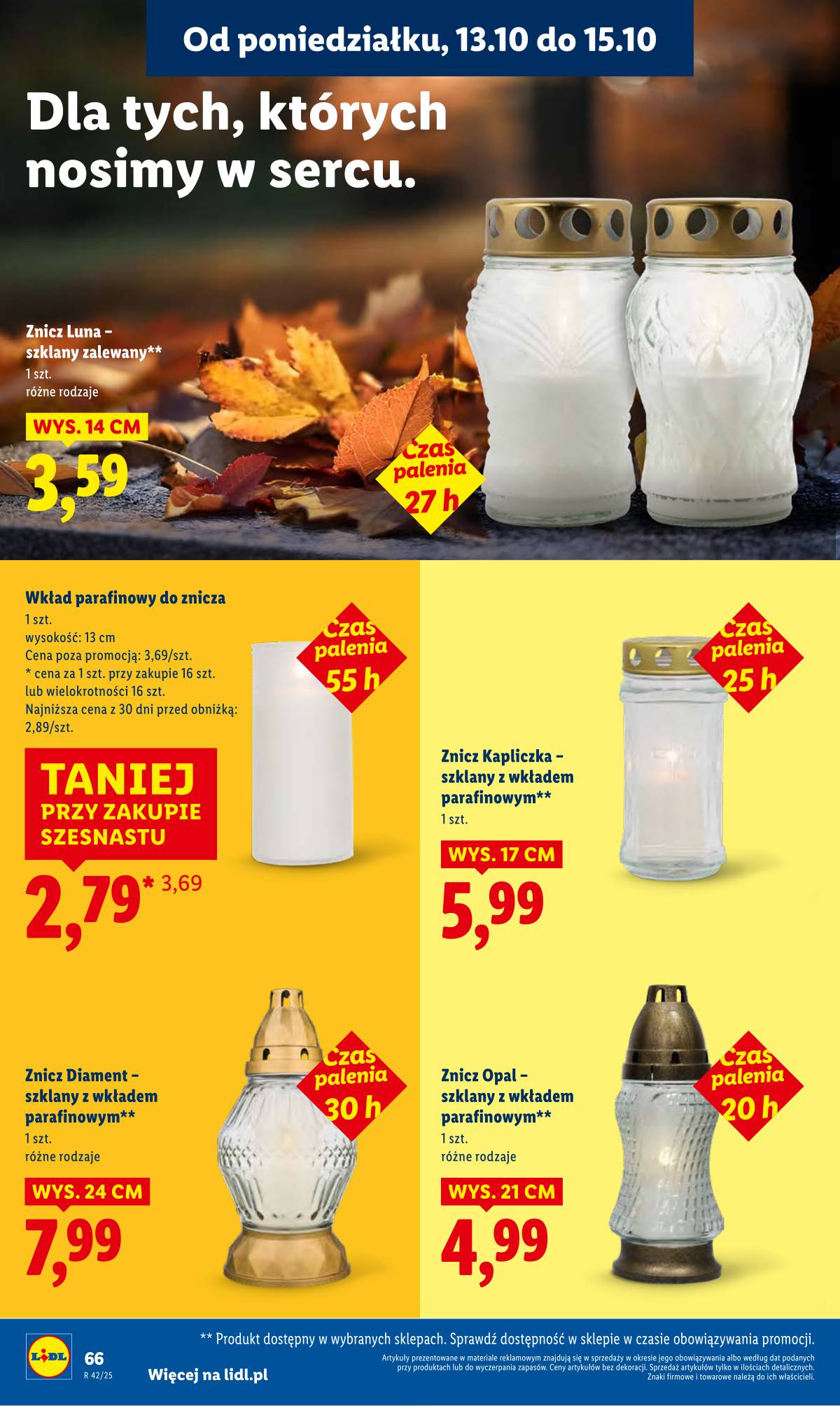 Lidl Lenkija - OFERTA WAŻNA OD 13.10 DO 15.10 66 puslapis