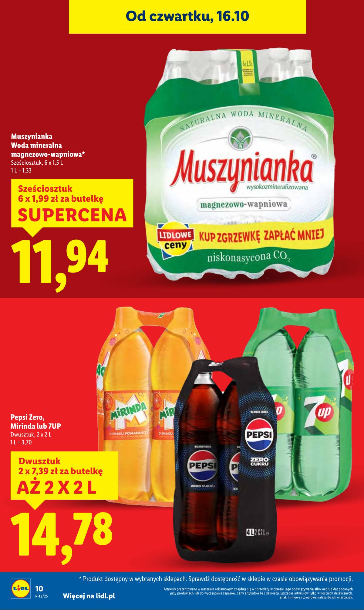 Lidl Lenkija - OFERTA WAŻNA OD 16.10 DO 18.10 10 puslapis