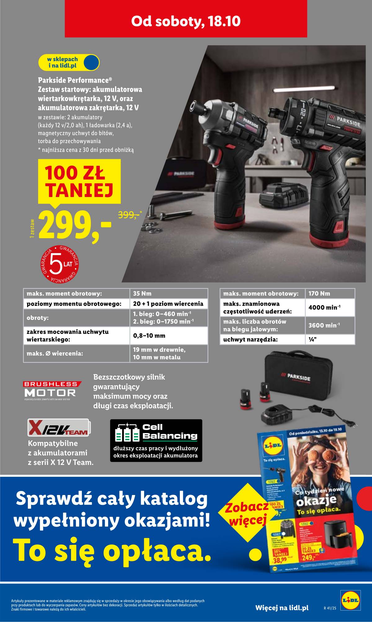 Lidl Lenkija - OFERTA WAŻNA OD 16.10 DO 18.10 17 puslapis