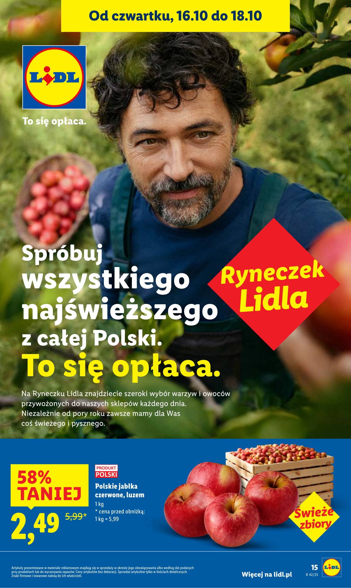 Lidl Lenkija - OFERTA WAŻNA OD 16.10 DO 18.10 19 puslapis