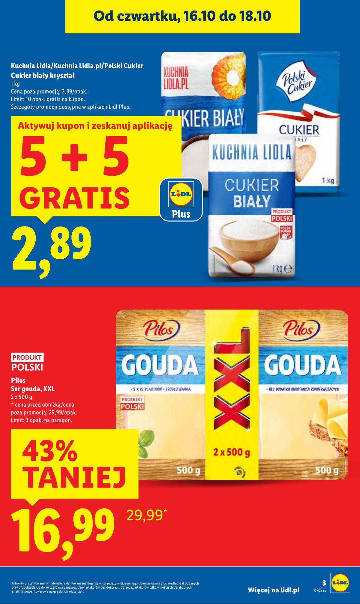Lidl Lenkija - OFERTA WAŻNA OD 16.10 DO 18.10 3 puslapis
