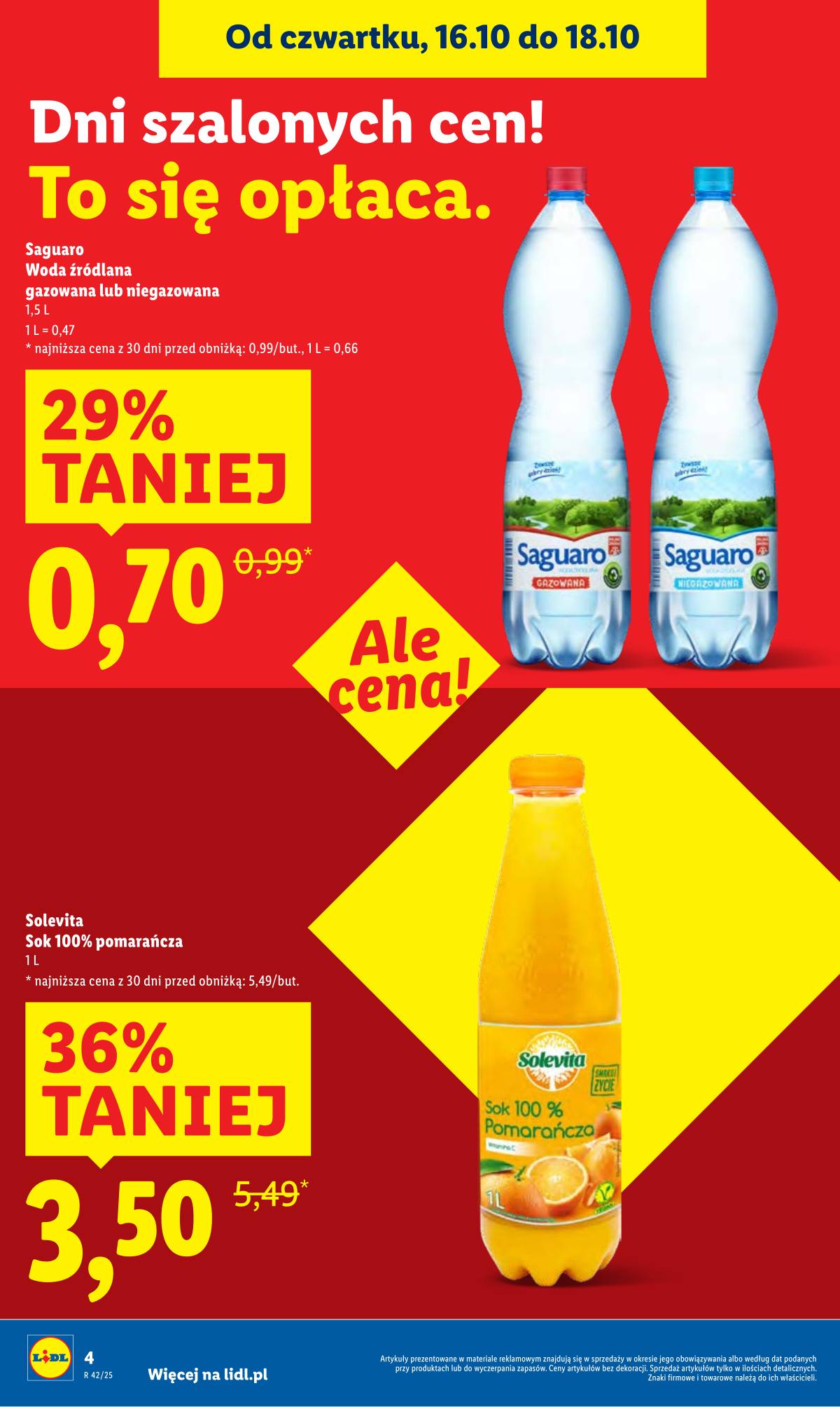 Lidl Lenkija - OFERTA WAŻNA OD 16.10 DO 18.10 4 puslapis