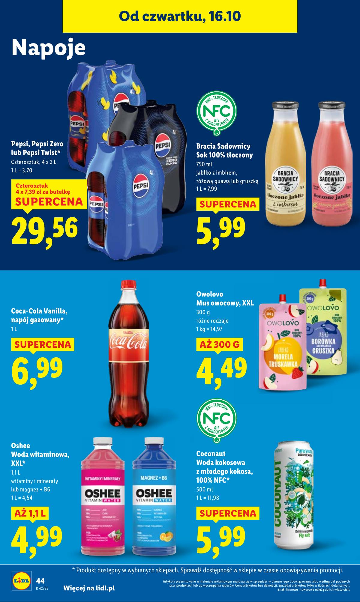 Lidl Lenkija - OFERTA WAŻNA OD 16.10 DO 18.10 48 puslapis