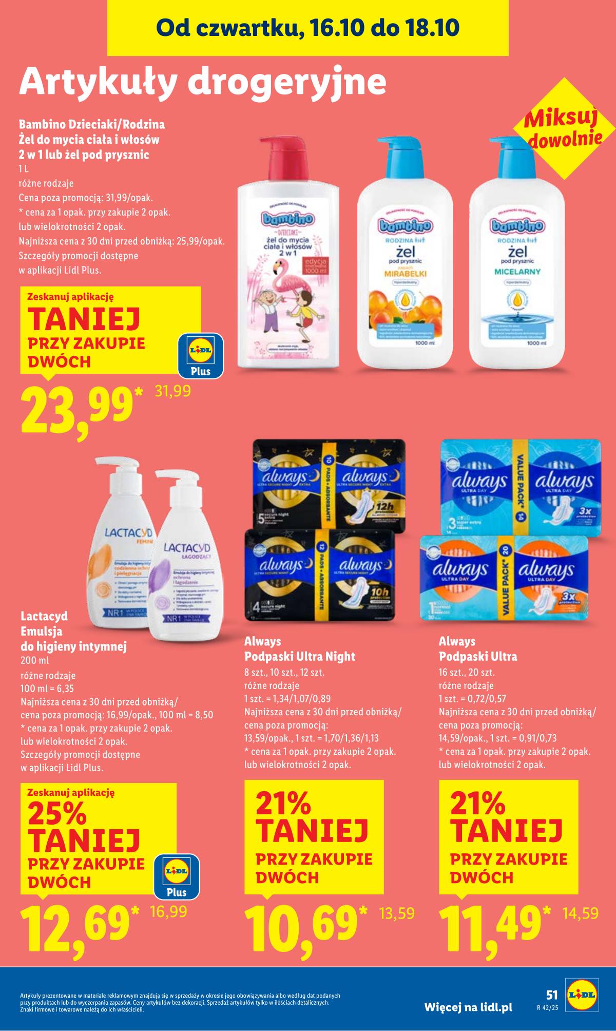 Lidl Lenkija - OFERTA WAŻNA OD 16.10 DO 18.10 55 puslapis