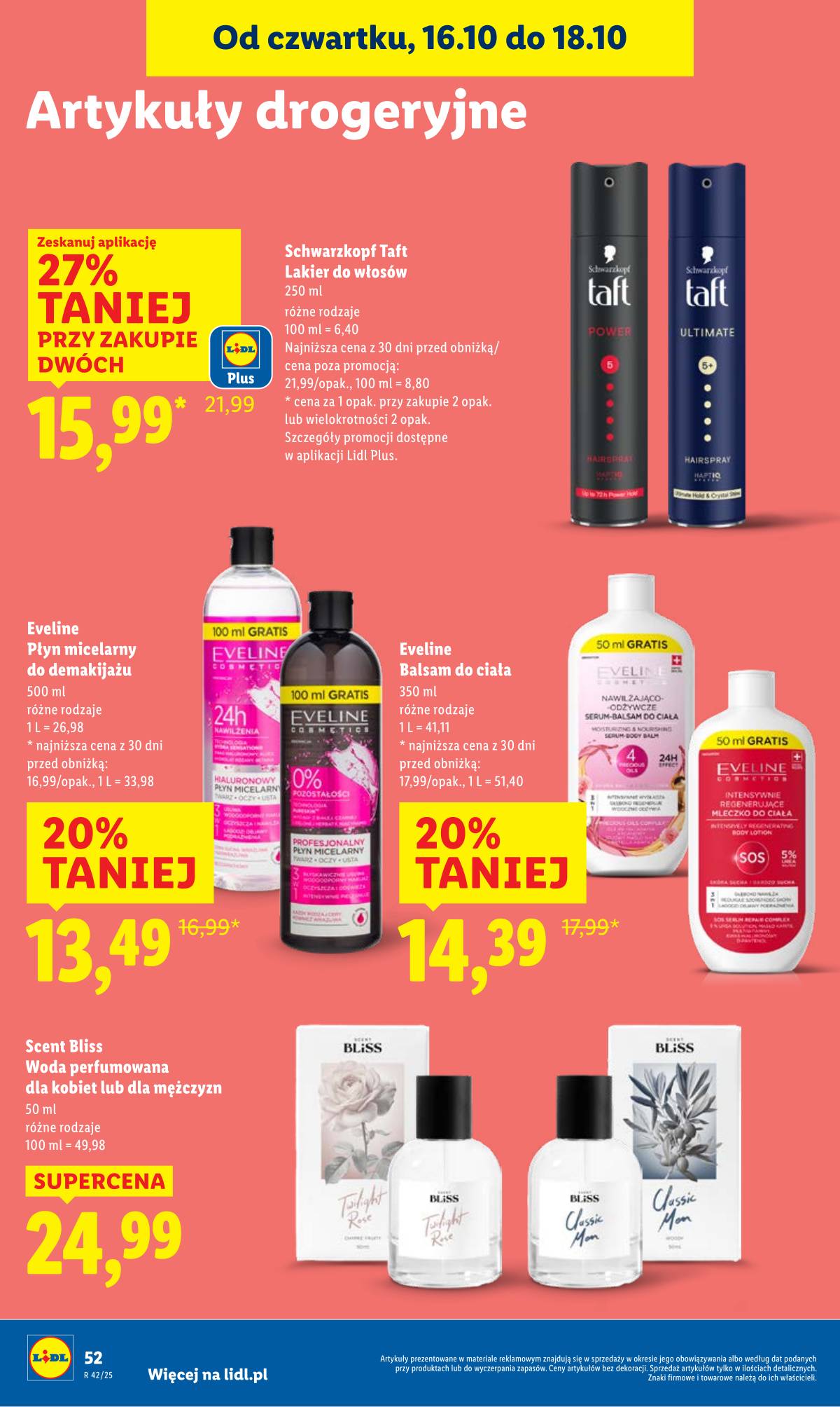 Lidl Lenkija - OFERTA WAŻNA OD 16.10 DO 18.10 56 puslapis