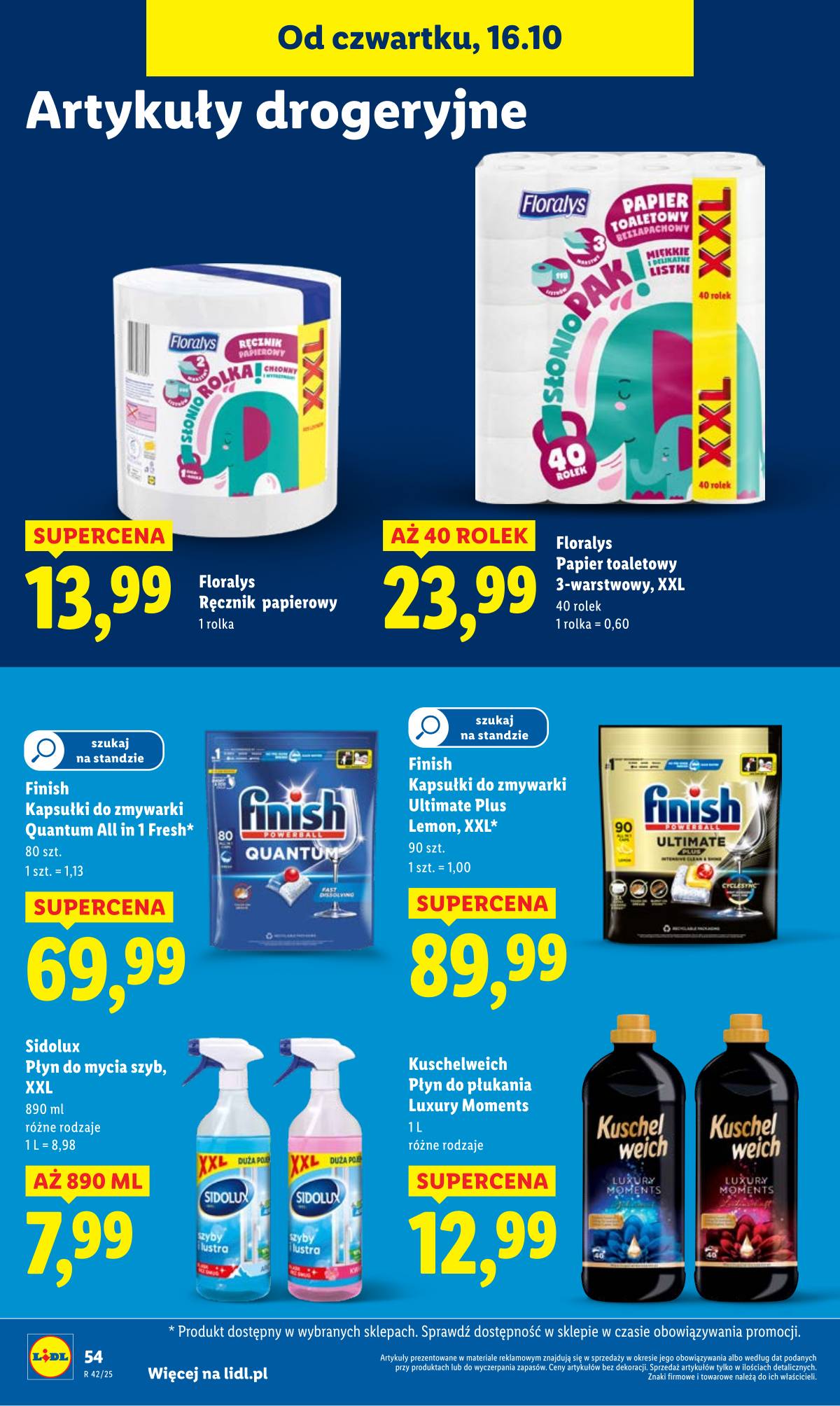 Lidl Lenkija - OFERTA WAŻNA OD 16.10 DO 18.10 58 puslapis