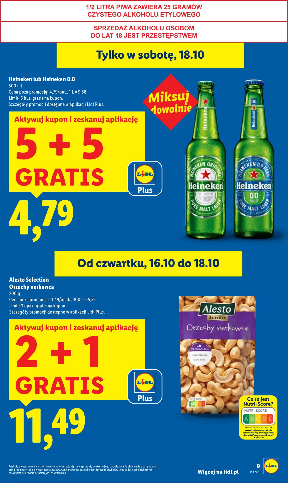 Lidl Lenkija - OFERTA WAŻNA OD 16.10 DO 18.10 9 puslapis