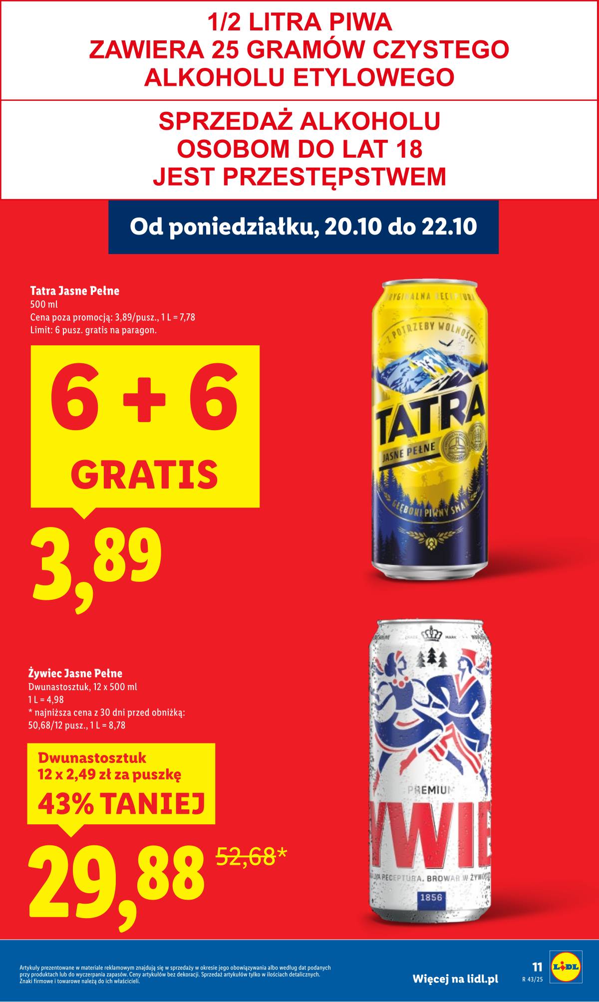 Lidl Lenkija - OFERTA WAŻNA OD 20.10 DO 22.10 11 puslapis