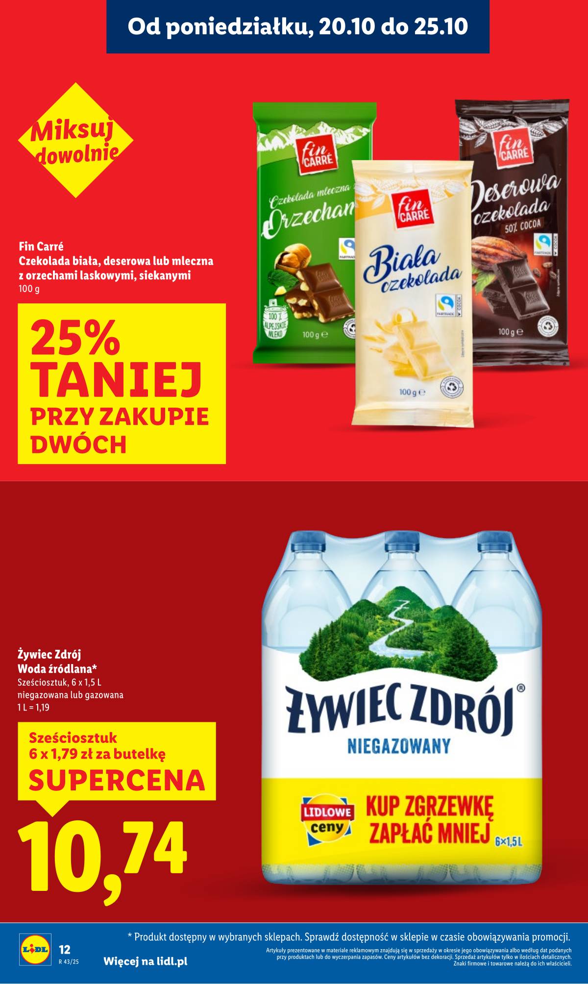 Lidl Lenkija - OFERTA WAŻNA OD 20.10 DO 22.10 12 puslapis