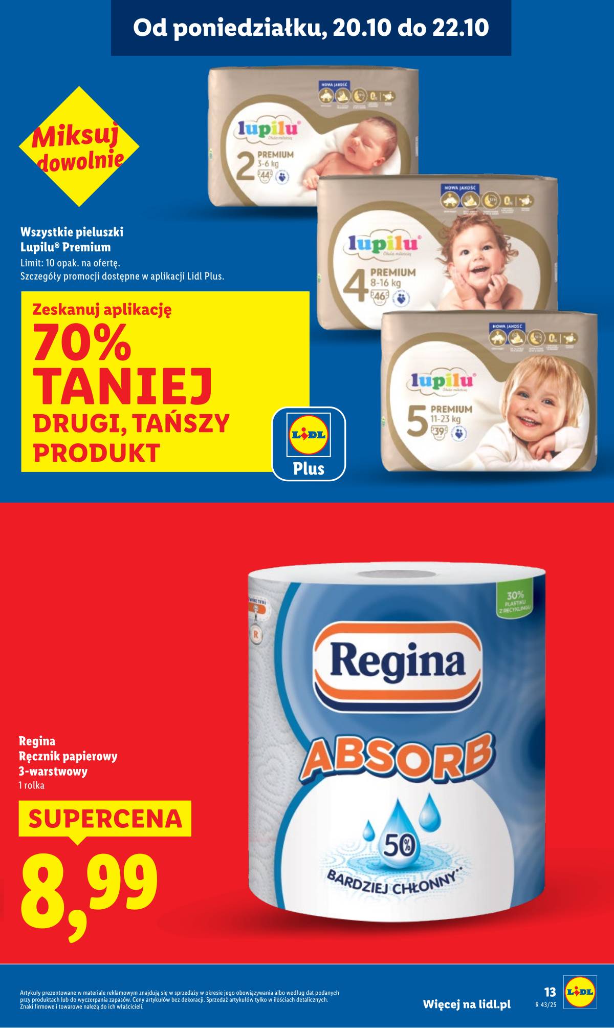 Lidl Lenkija - OFERTA WAŻNA OD 20.10 DO 22.10 13 puslapis
