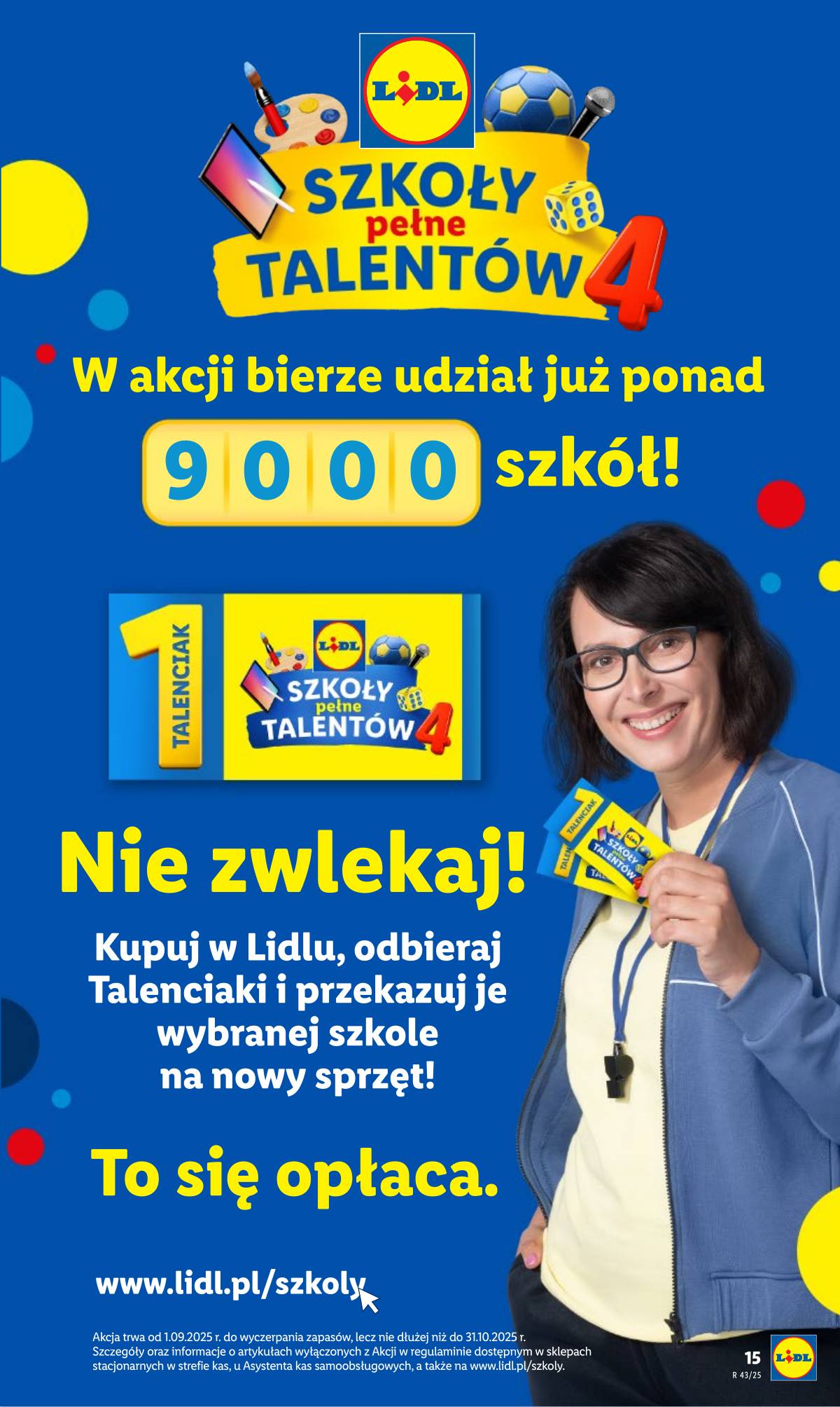 Lidl Lenkija - OFERTA WAŻNA OD 20.10 DO 22.10 15 puslapis
