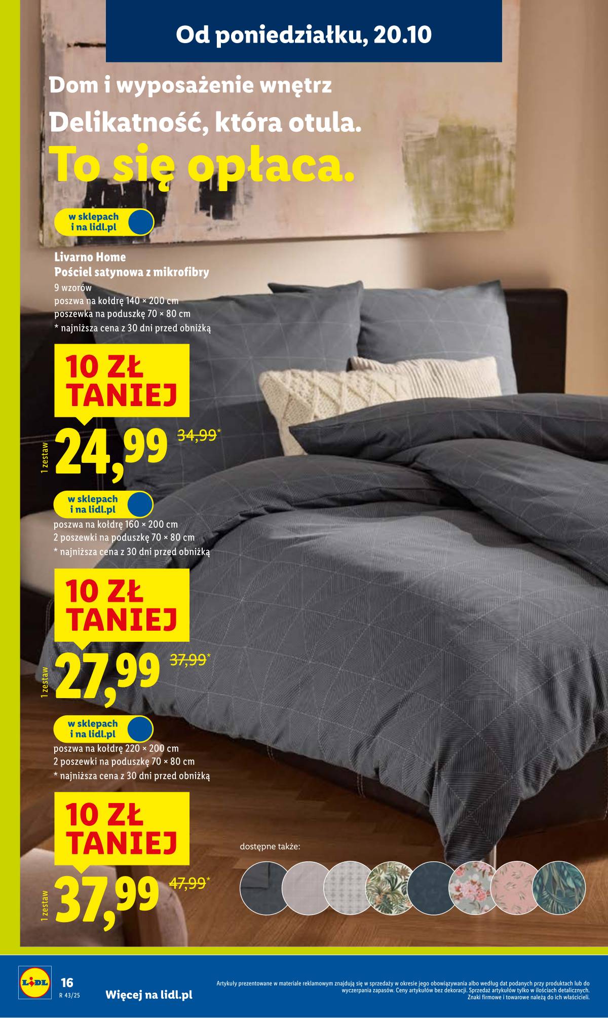 Lidl Lenkija - OFERTA WAŻNA OD 20.10 DO 22.10 16 puslapis
