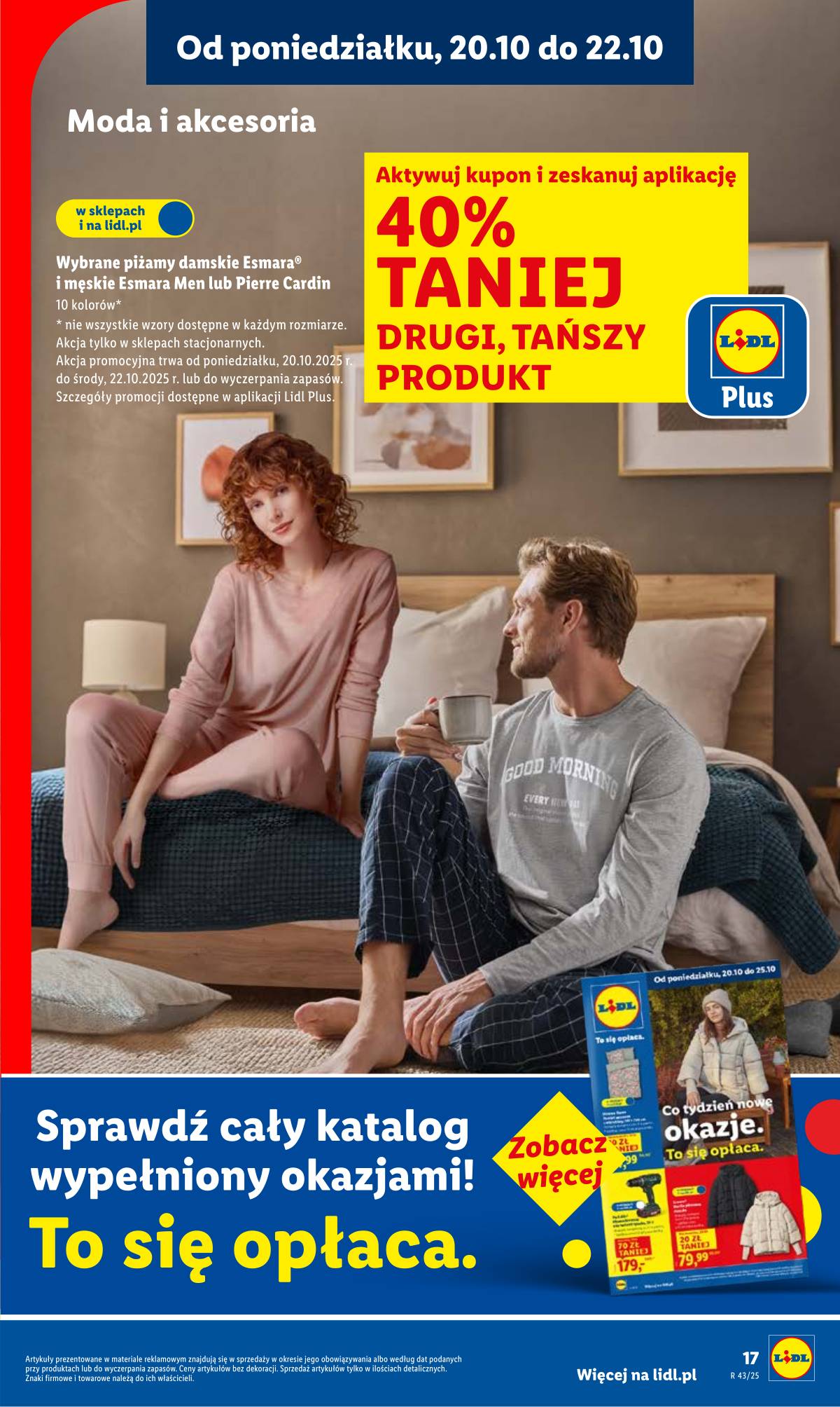Lidl Lenkija - OFERTA WAŻNA OD 20.10 DO 22.10 17 puslapis