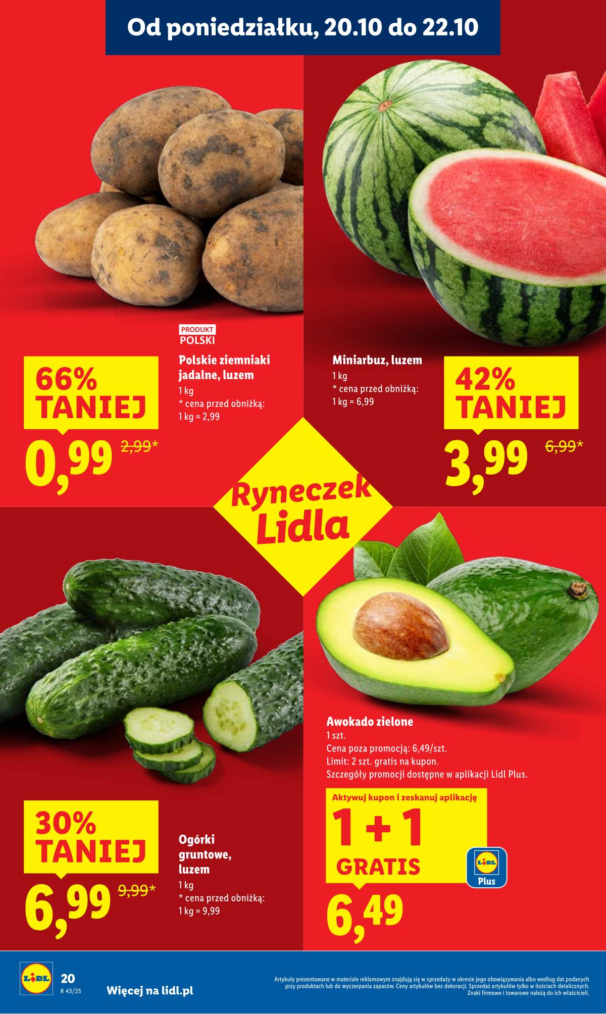 Lidl Lenkija - OFERTA WAŻNA OD 20.10 DO 22.10 20 puslapis