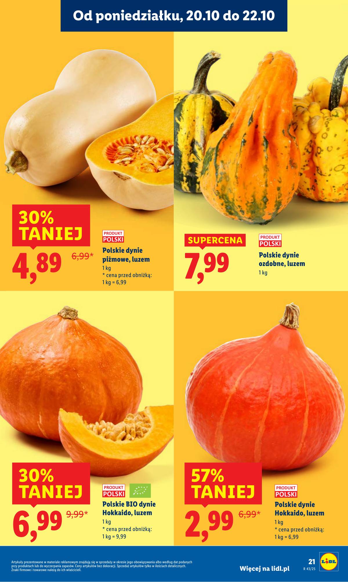 Lidl Lenkija - OFERTA WAŻNA OD 20.10 DO 22.10 21 puslapis