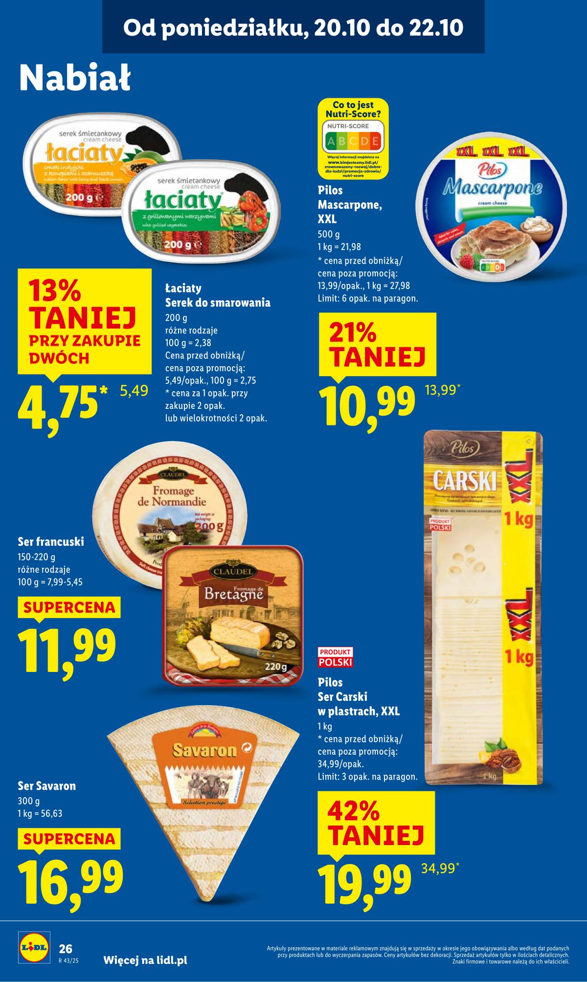 Lidl Lenkija - OFERTA WAŻNA OD 20.10 DO 22.10 26 puslapis