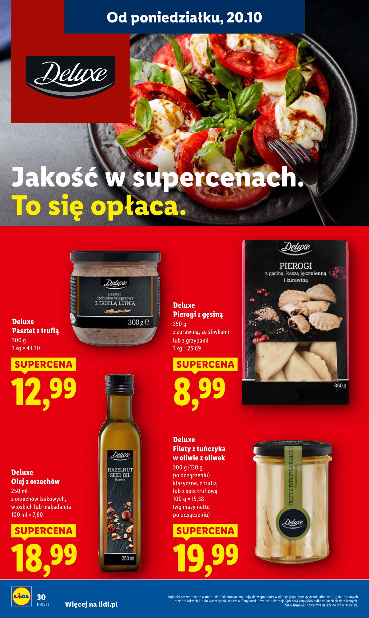 Lidl Lenkija - OFERTA WAŻNA OD 20.10 DO 22.10 30 puslapis