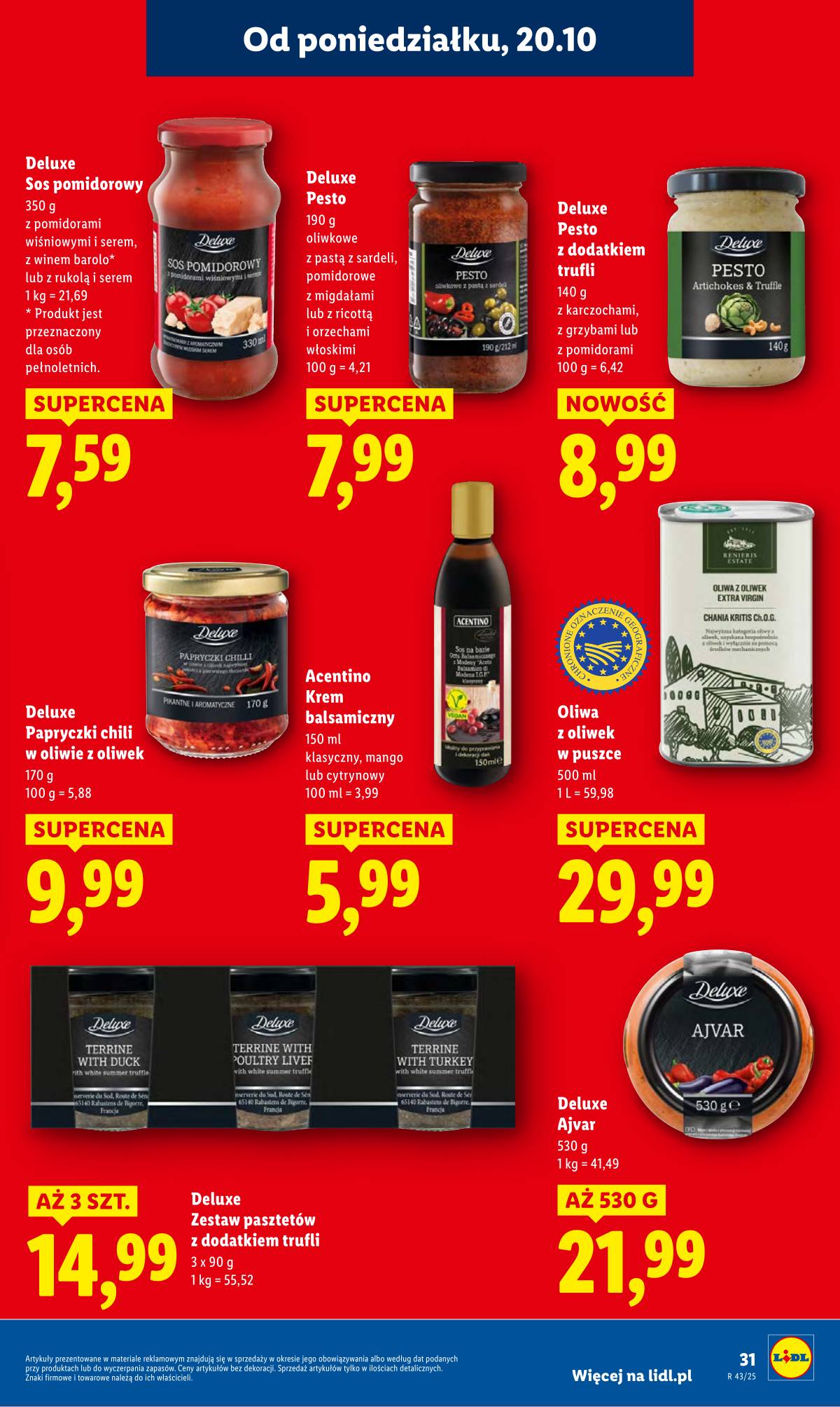 Lidl Lenkija - OFERTA WAŻNA OD 20.10 DO 22.10 31 puslapis