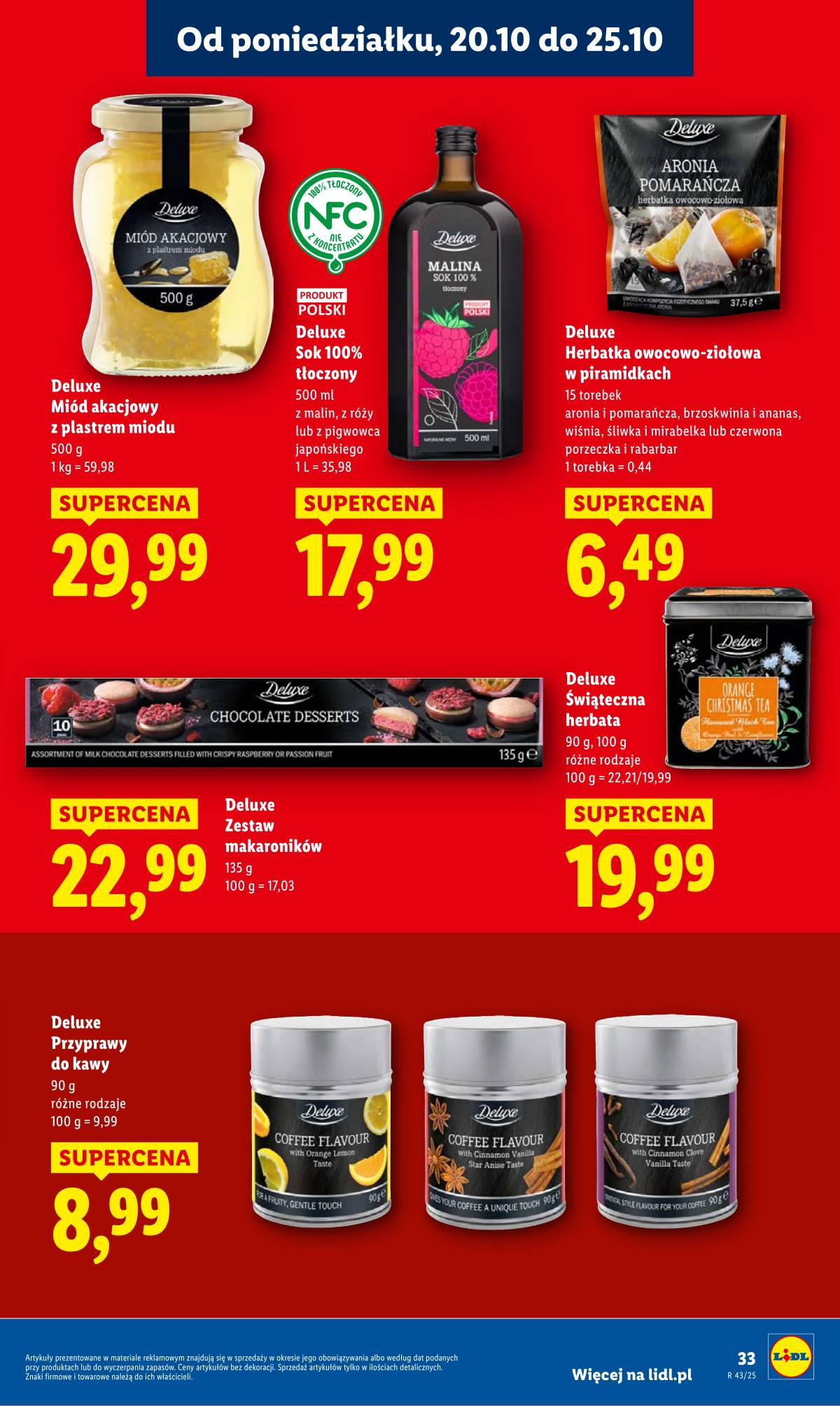 Lidl Lenkija - OFERTA WAŻNA OD 20.10 DO 22.10 33 puslapis