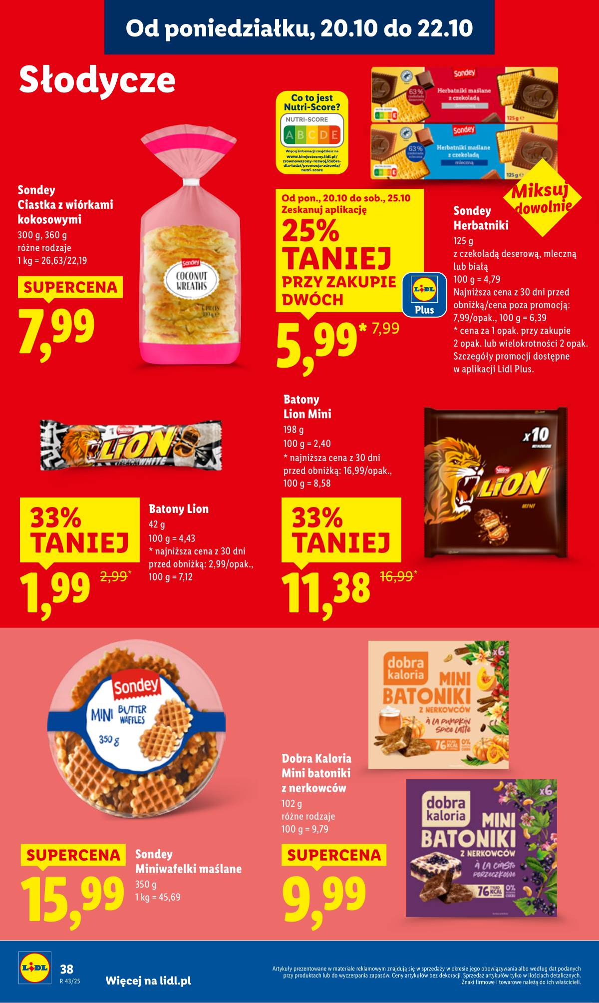 Lidl Lenkija - OFERTA WAŻNA OD 20.10 DO 22.10 38 puslapis