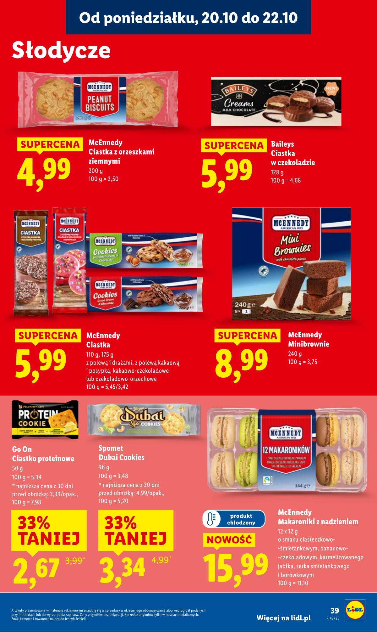 Lidl Lenkija - OFERTA WAŻNA OD 20.10 DO 22.10 39 puslapis