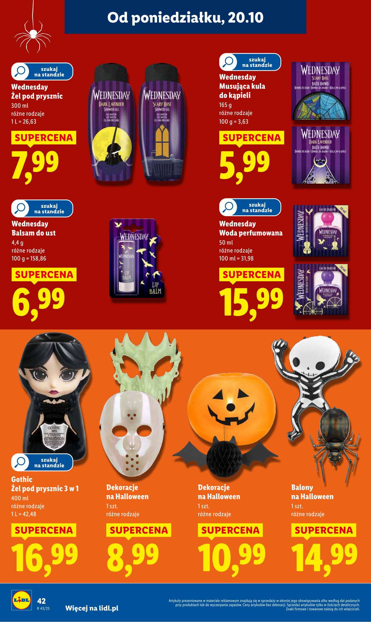 Lidl Lenkija - OFERTA WAŻNA OD 20.10 DO 22.10 42 puslapis