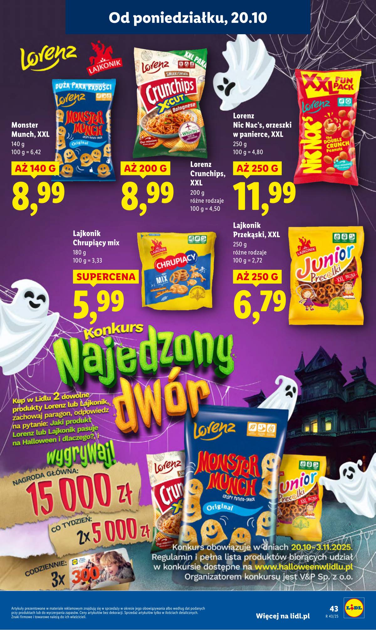Lidl Lenkija - OFERTA WAŻNA OD 20.10 DO 22.10 43 puslapis
