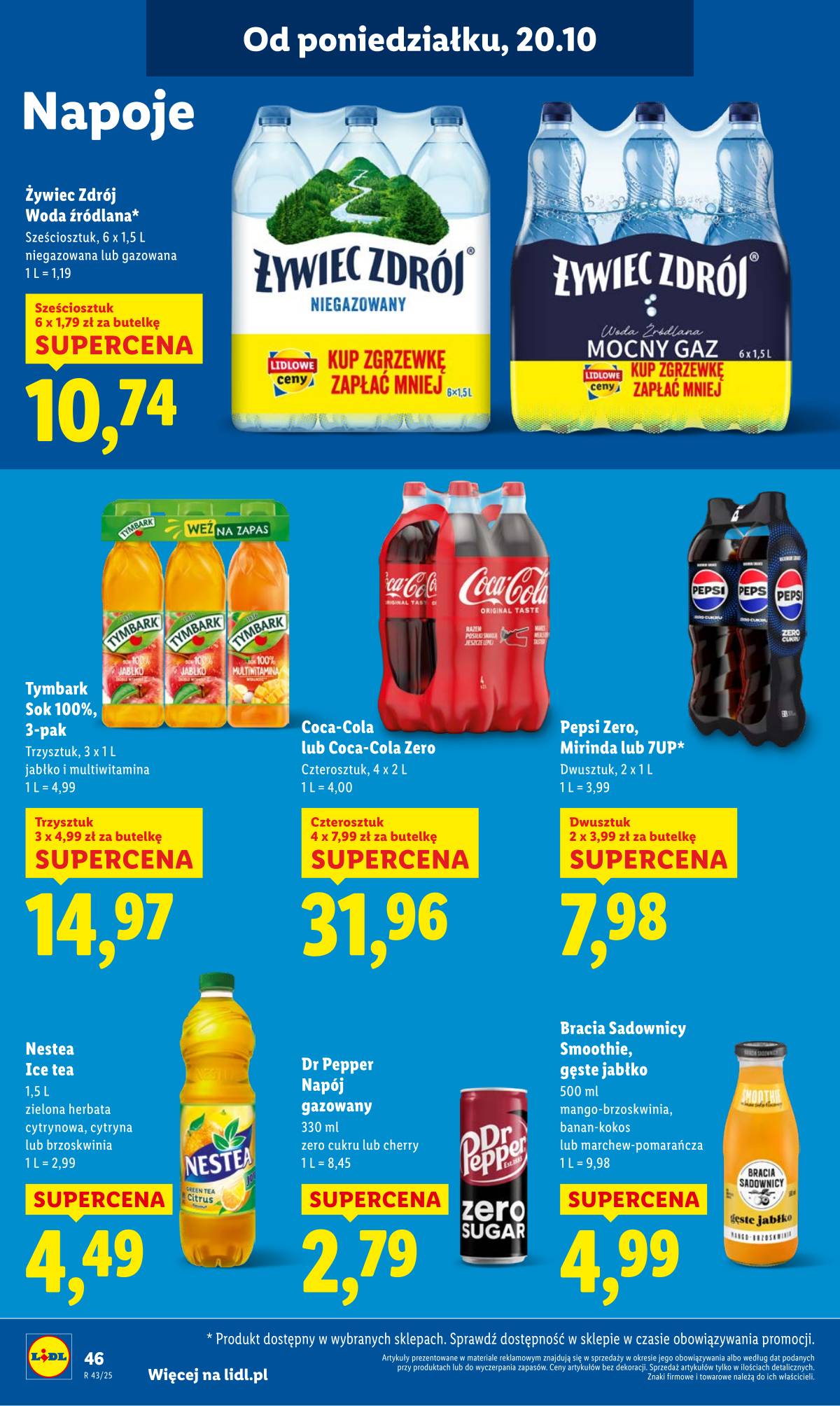Lidl Lenkija - OFERTA WAŻNA OD 20.10 DO 22.10 46 puslapis