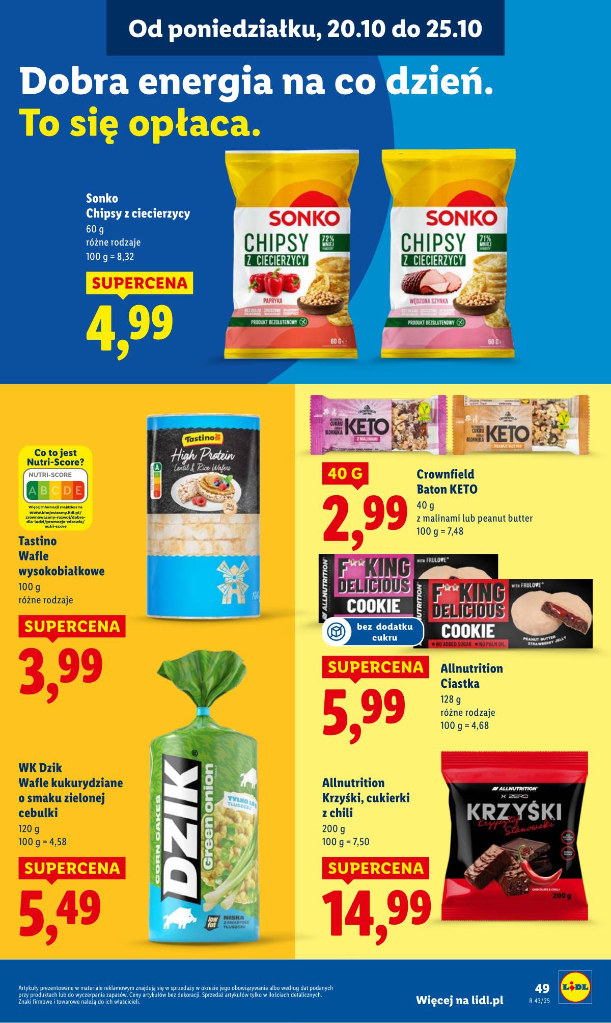 Lidl Lenkija - OFERTA WAŻNA OD 20.10 DO 22.10 49 puslapis